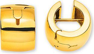 Natsumi Schmuck Klappcreolen Gelbgold 18K/750 Ø 14.5mm (750/18 K Gelbgold)