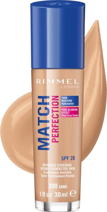 Produktbild Rimmel London Match Perfection SPF20 (300 Sand)