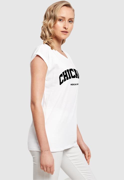 Actual product image Merchcode Ladies Chicago Wording - T-Shirt - 117985 (XXL)