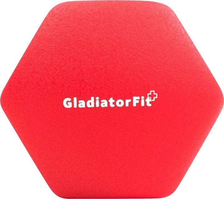 Produktbild Gladiatorfit Neopren-Hanteln (2 x 3 kg)