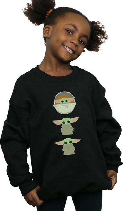 Immagine prodotto Star Wars The Mandalorian The Child Posing Felpa Ragazze (152, 158)