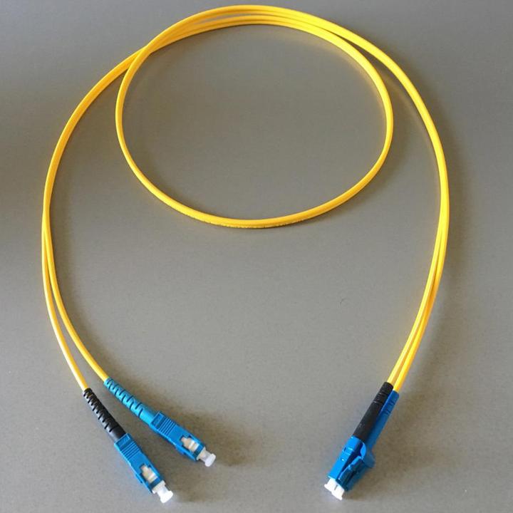 Produktbild Fumo Patchkabel LWL, 9/125Âµ LC/SC, 3 m, gelb (F/UTP, 3 m)