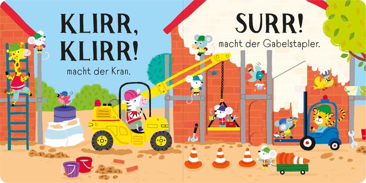 Produktbild Schieben und Lauschen: Fahrzeuge auf der Baustelle (Deutsch)