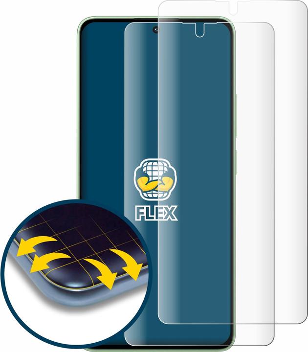 Actual product image BROTECT Full cover screen protector (2 Piece, Xiaomi Redmi Note 13)