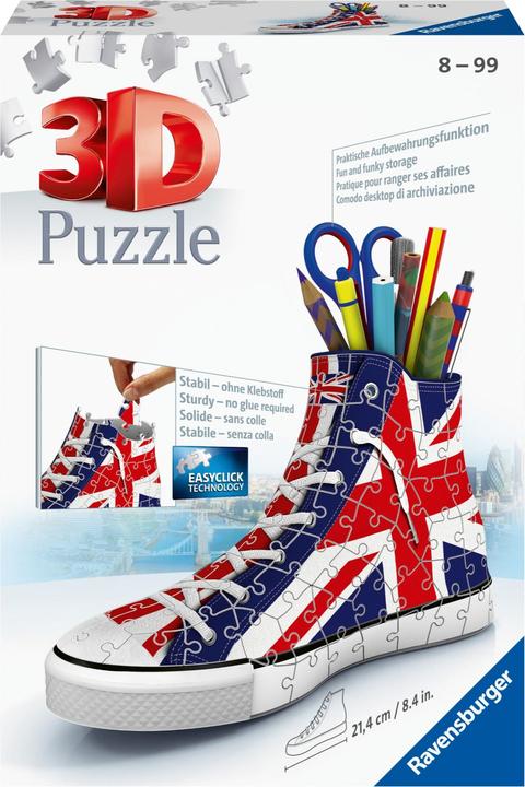 Produktbild Ravensburger Sneaker - Union Jack (108 Teile)