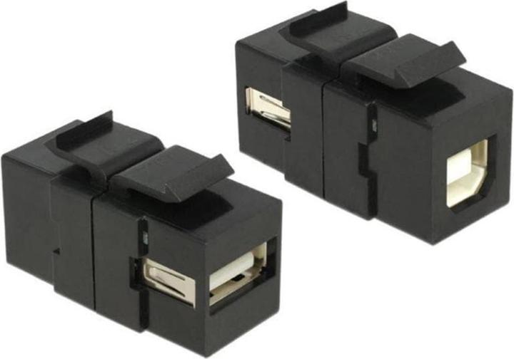 Image du produit Delock Jack Keystone : USB2.0 (Colliers de serrage)