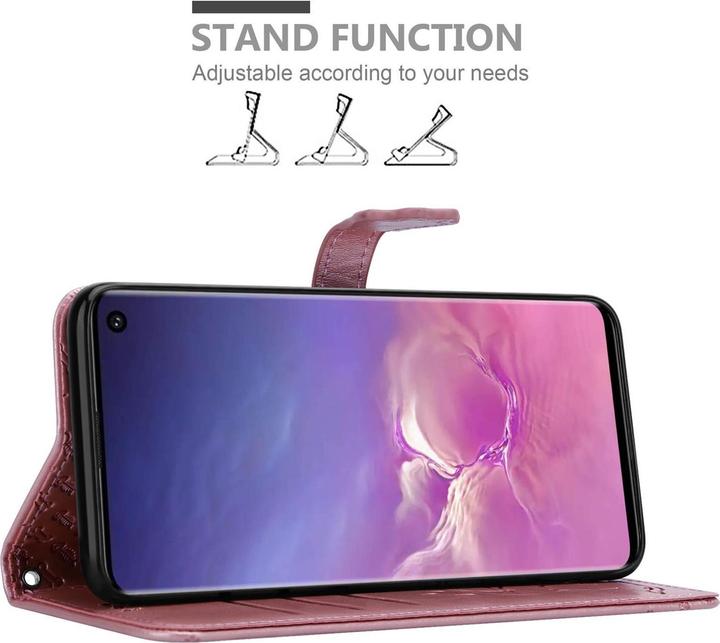 Actual product image Cadorabo Book Dogs & Cats Cover (Samsung Galaxy S10)