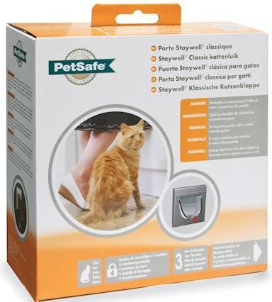 Produktbild Staywell Katzenklappe 915 4-Weg-funktion (Manuelle Katzenklappe)