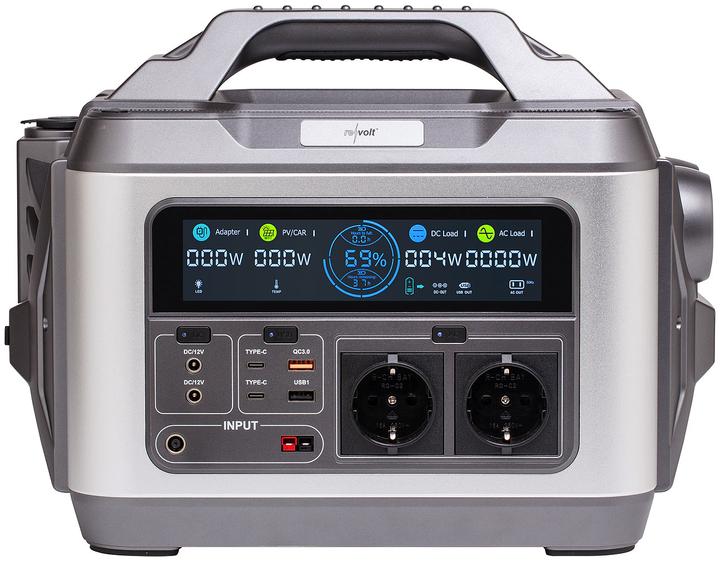 Produktbild Revolt Powerstation & Solar-Generator mit Solarpanel (1.12 Wh, 14.50 kg)