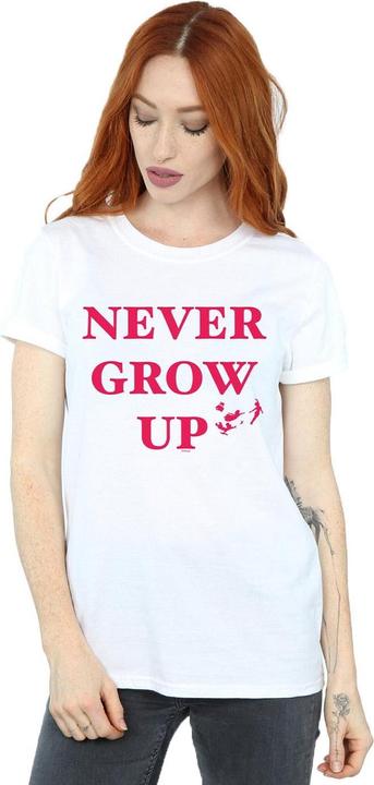 Immagine prodotto Disney Peter Pan Never Grow Up Maglietta Ampia Donna (S)