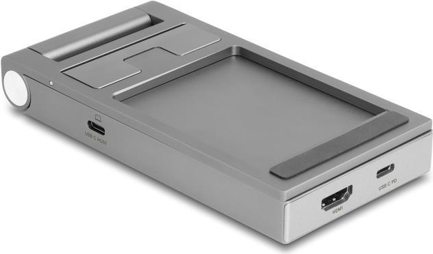 Actual product image Delock Tablet and notebook docking station 4K with integrated (USB-C, 1 Ports)