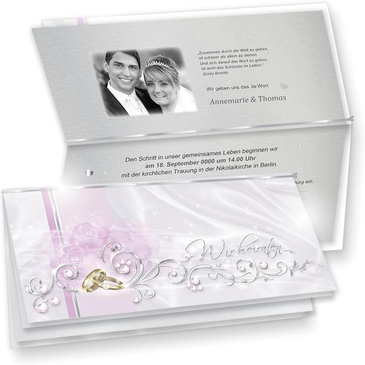 Image du produit Tatmotive Einladungen Hochzeit-Sets (40 pcs)