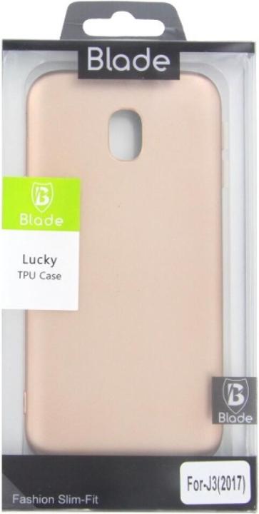 Produktbild Blade Lucky TPU Case für Samsung Galaxy J3 2017 gold (Samsung Galaxy J3 (2017))