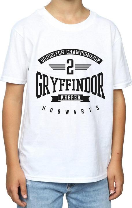 Actual product image Boys Gryffindor Keeper T-Shirt (140, 146)