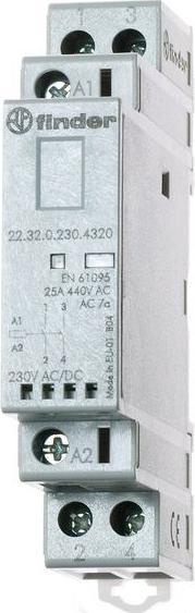 Produktbild Finder Modular contactor NO/NC 25A 12Vac/dc