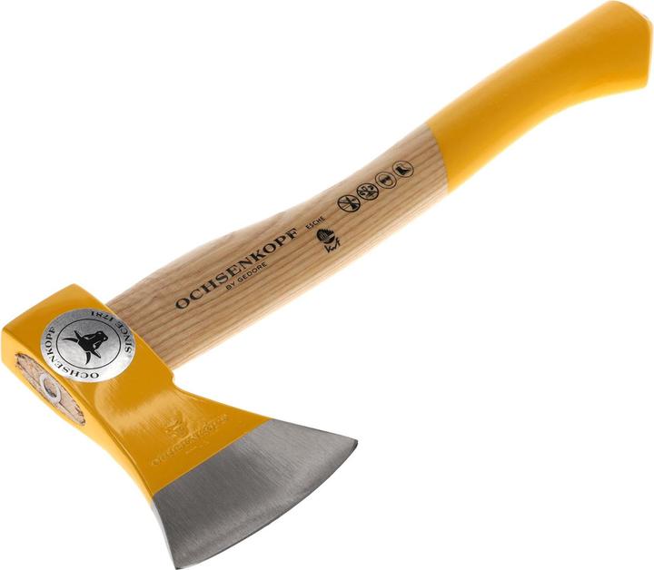 Actual product image Ochsenkopf Forestry Hatchet, Polished edge, Robust ash wood, 36cm, 0.9 kg