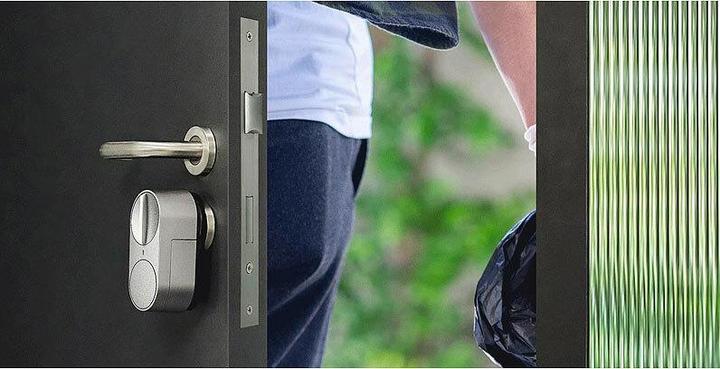 Immagine prodotto VisorTech Azionamento motorizzato intelligente della serratura della porta con Bluetooth e app (Smartphone)
