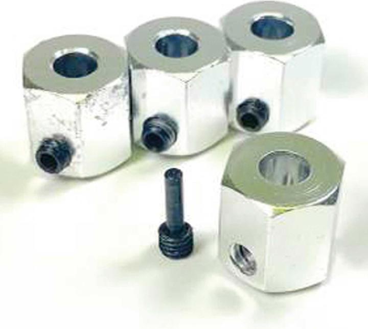 Actual product image Absima Alu. Wheel spacer (12mm) for CR1.8 / CR3.4 (4)