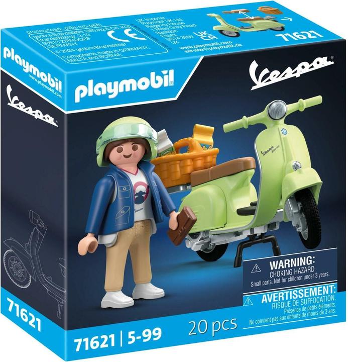 Playmobil 1969 Vespa 150 Sprint Veloce (71621, Playmobil City Life)