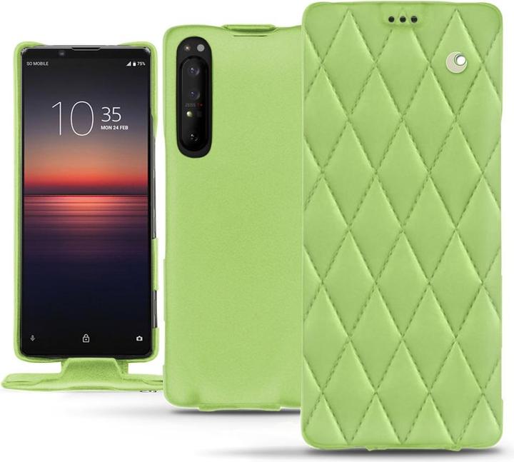 Actual product image Noreve Leather cover vertical (Sony Xperia 1 II)