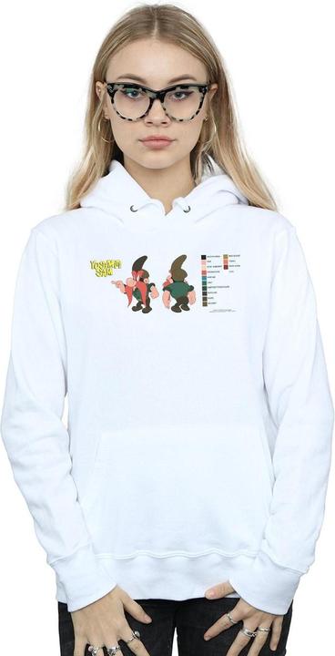 Immagine prodotto Looney Tunes Yosemite Sam Colour Code Felpa con Cappuccio Donna (M)