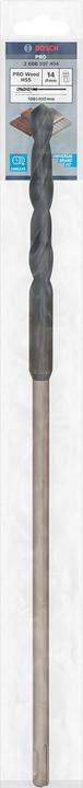 Immagine prodotto Bosch Professional Zubehör Punta da installazione PRO Wood HSS, 14 x 100 x 400 mm (14 mm)
