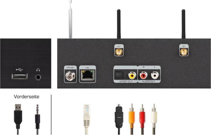 Produktbild Imperial DABMAN i510 BT (DAB+, FM, UKW, Internetradio, WLAN, Bluetooth)