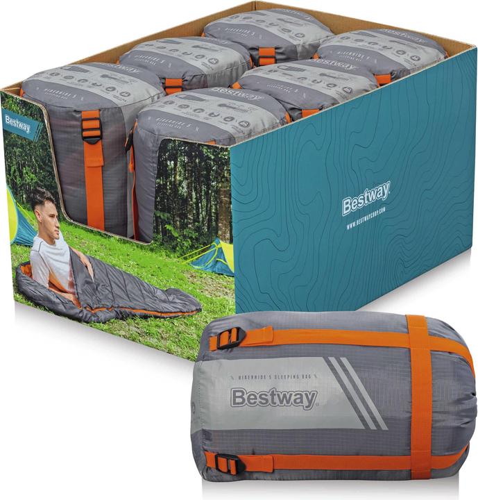 Actual product image Bestway Hiberhide 5 mummy sleeping bag 230 x 80 x 60 cm (230 cm)