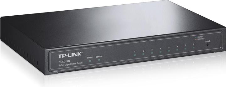 Actual product image TP-Link TL-SG2008 (8 Ports)