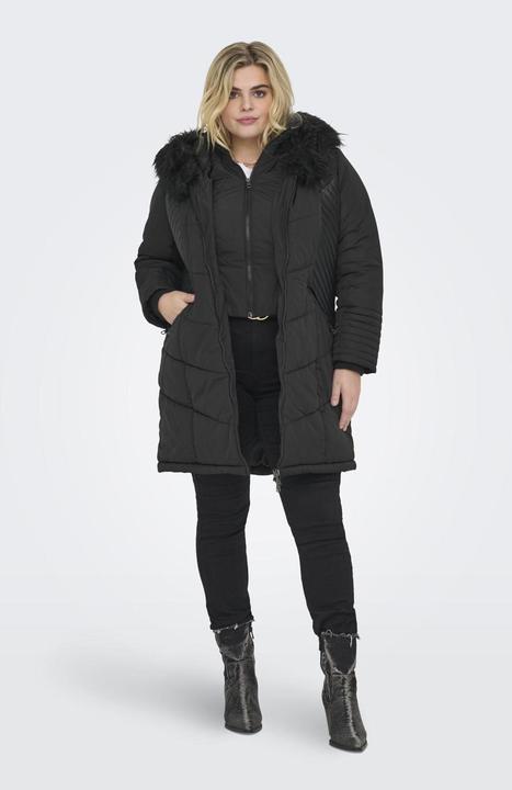 Actual product image Only Curvy Hooded Coat (48)
