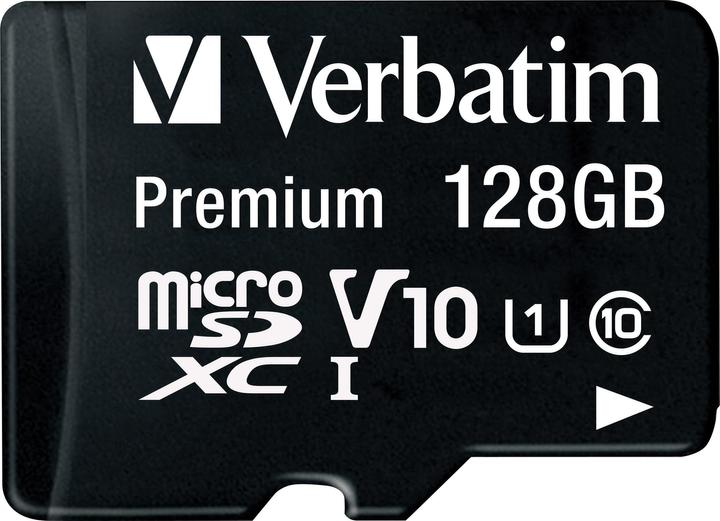 Verbatim Micro SDXC Card Class 10 (128 GB, microSDXC, U1, UHS-I)