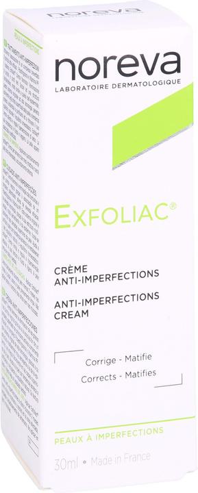 Image du produit Noreva Exfoliac crème contre les impuretés de la peau, 30 ml de crème (30 ml)