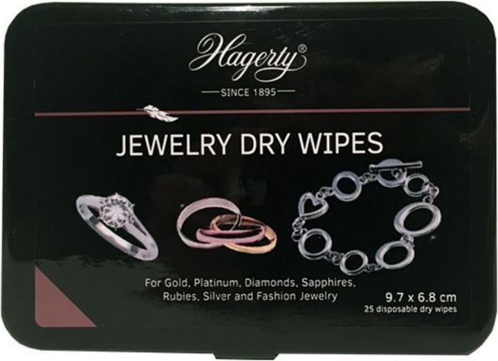 Image du produit Hagerty Lingettes sèches pour bijoux
