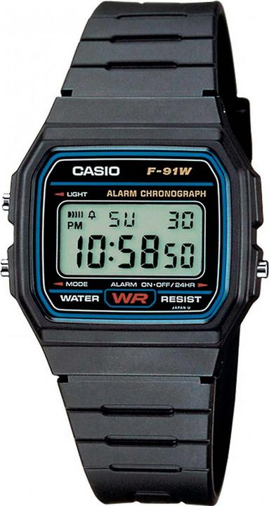 Casio F-91w-1yer (Digitaluhr, 33.20 mm)