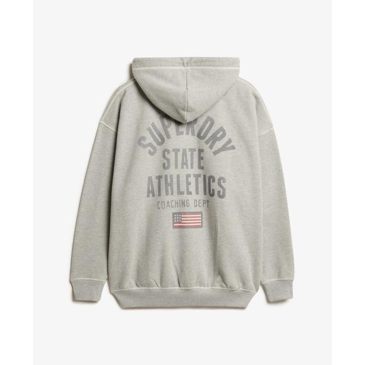 Image du produit Superdry Sweat à capuche zippé oversize Athletic Essential (L)