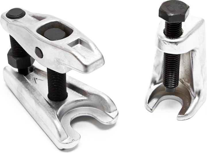 Actual product image Wiltec 2pcs Ball Joint Puller Separator + Tie Rod End Extractor Remover Spitter Tool SET
