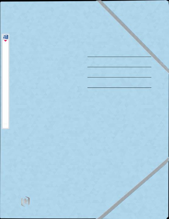 Actual product image Oxford Top File+ 3-flap folder with elastics (A4, 1 x)