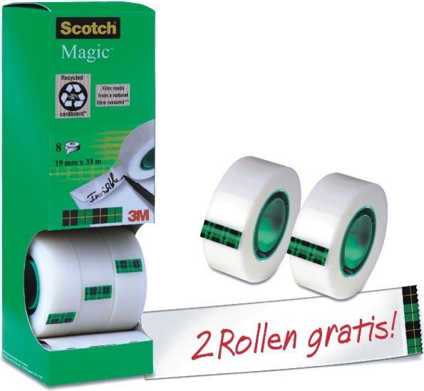 Produktbild Scotch Magic Klebeband Vorteilspack (19 mm)