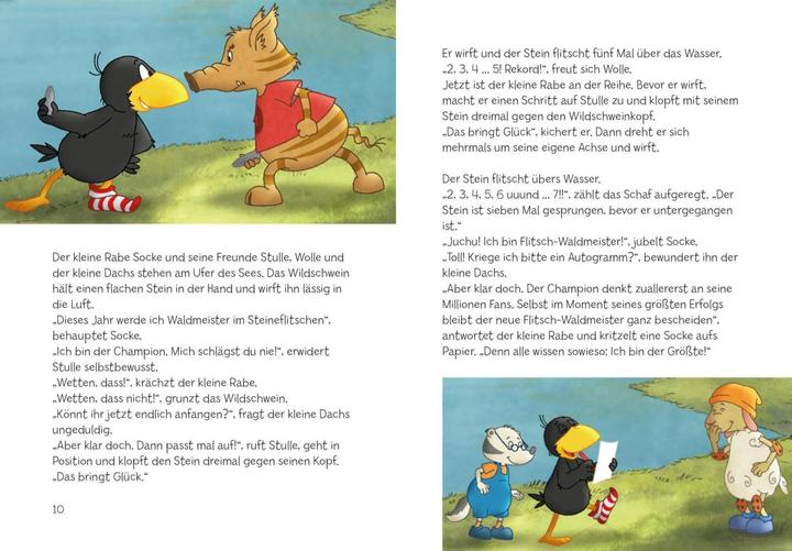 Produktbild Der kleine Rabe Socke: Rette sich, wer kann! (Deutsch, Nele Moost, 2023)