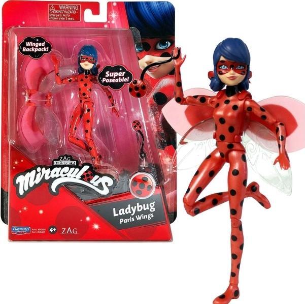 Actual product image Miraculous Core Fashion Doll Lady Bug (60-50001)