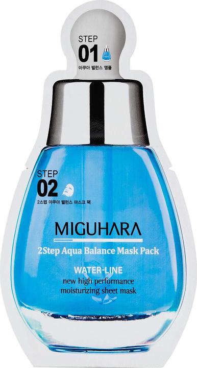 Miguhara 2 step aqua balance mask pack