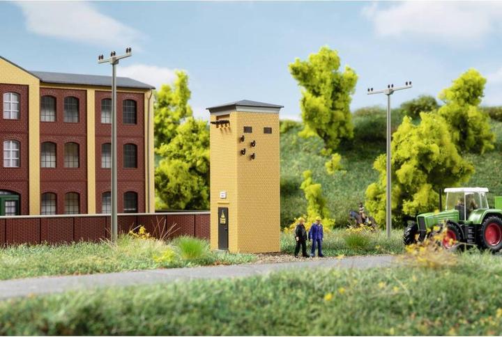 Produktbild Auhagen 14489 N Transformatorenhäuschen mit Betonmasten