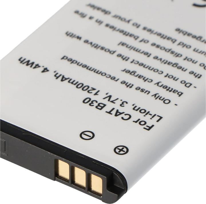 Actual product image Cat Akku B30 Akku 1ICP5/3450 1S1P