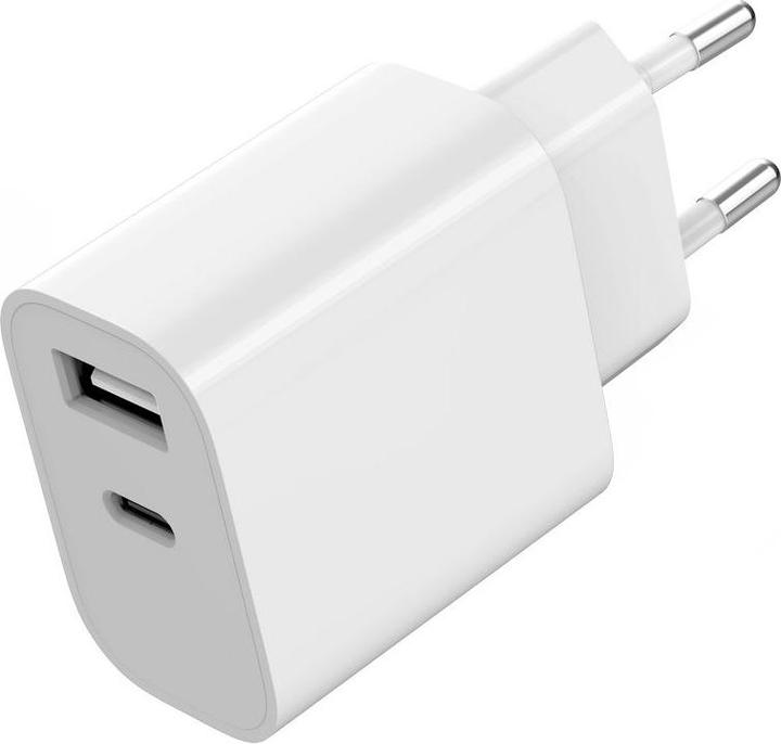 Produktbild Gembird CHARGER USB UNIVERSAL WHITE/2P TA-UC-2AC12-01 (12 W)