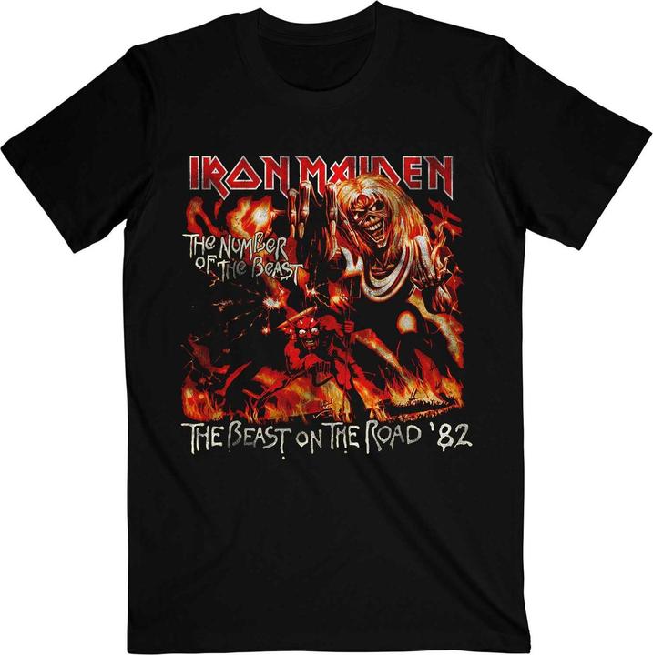 Music Brand Number Of The Beast On The Road TShirt