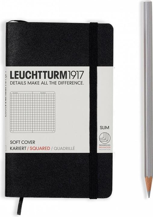 Actual product image Leuchtturm1917 Notebook Softcover (A6, Checked, Soft cover)
