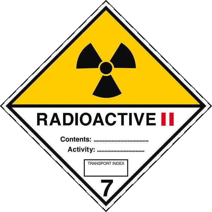Immagine prodotto Brady Segno di trasporto - ADR 7B -