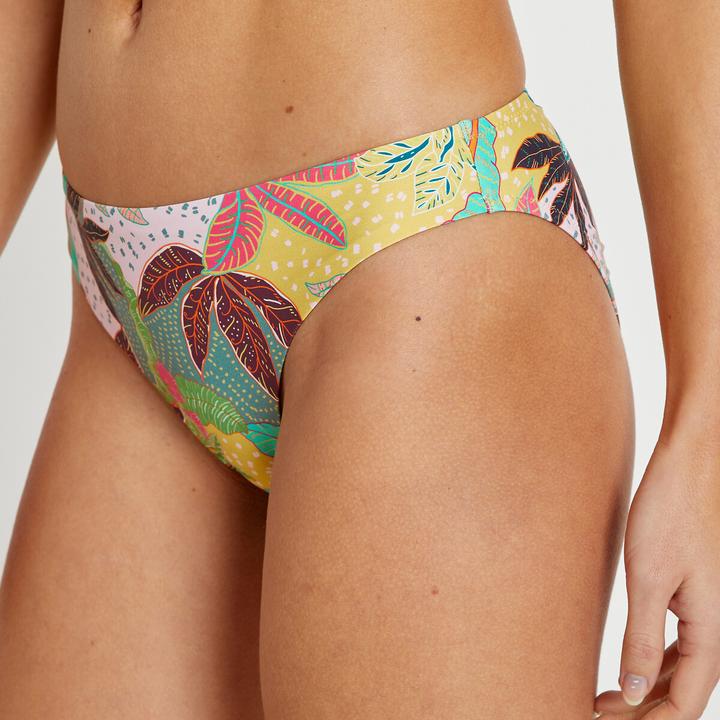 Actual product image La Redoute Collections Bikini briefs with floral print (38)