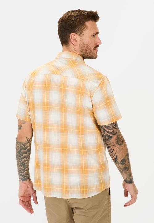 Image du produit Camel Active Kariertes Kurzarmhemd aus reiner Baumwolle (XXL)