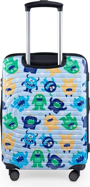 Actual product image Hauptstadtkoffer Centre - Kids suitcase hand luggage hard shell, Monsters (37 l, Hand luggage (up to 50 litres))